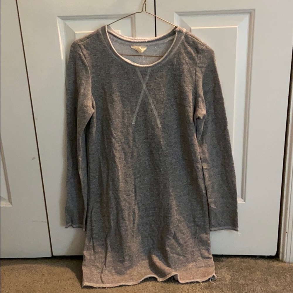 South moon under sweater dress Gray